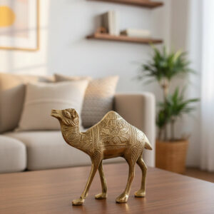 My Vastu Tool BRASS DESIGN CAMEL STATUE