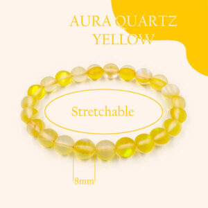 My Vastu Tool AURA QUARTZ YELLOW  BRACELET