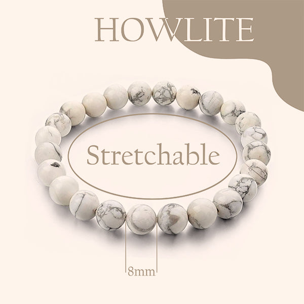 My Vastu Tool HOWLITE BRACELET