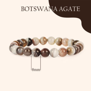 VASTU VARDAN BOTSWANA AGATE BRACELET