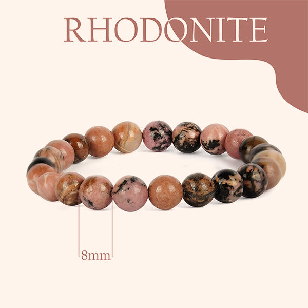 My Vastu Tool RHODONITE BRACELET