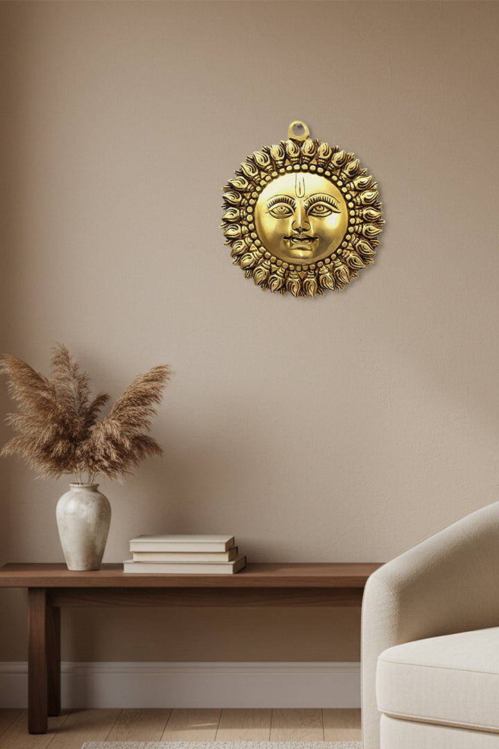 My Vastu Tool BRASS SMALL SUN STATUE - Image 4
