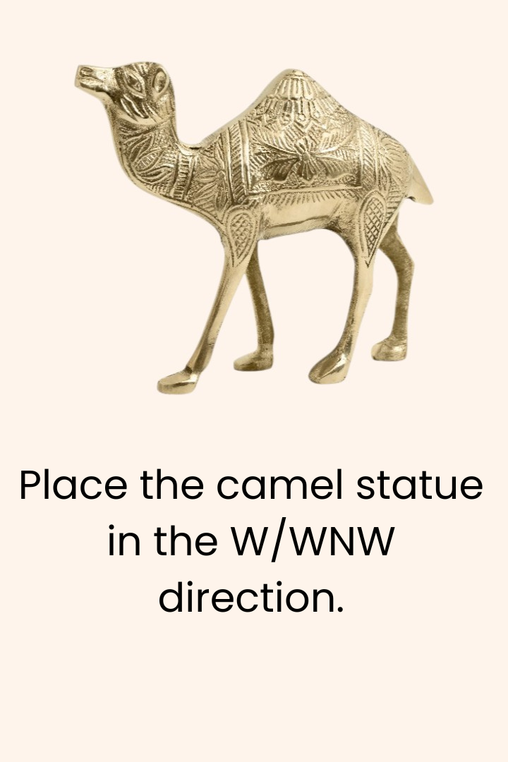 My Vastu Tool BRASS DESIGN CAMEL STATUE - Image 3