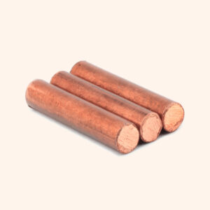 VASTU COPPER ROUND STUD 1.5 INCH 8 MM SET 3