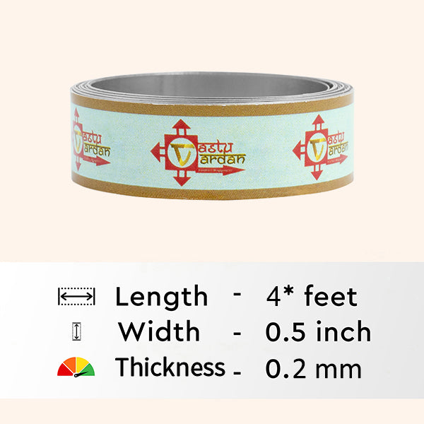 My Vastu Tool 4 FEET 0.5 INCH STAINLESS STEEL STRIP - Image 3