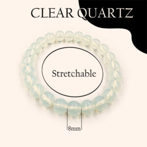 My Vastu Tool NATURAL CLEAR QUARTZ BRACELET