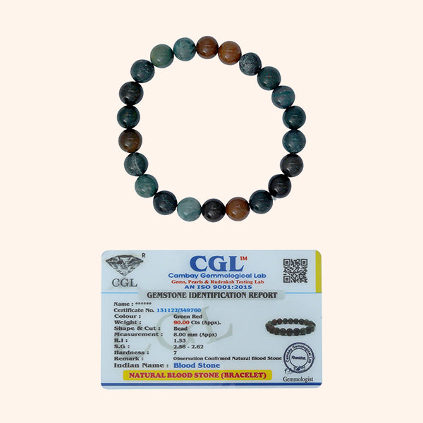 My Vastu Tool BLOOD STONE BRACELET - Image 4