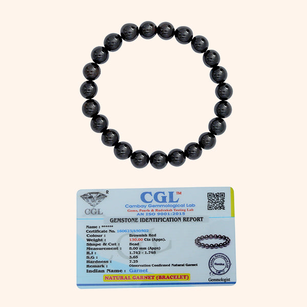 My Vastu Tool GARNET BRACELET - Image 5