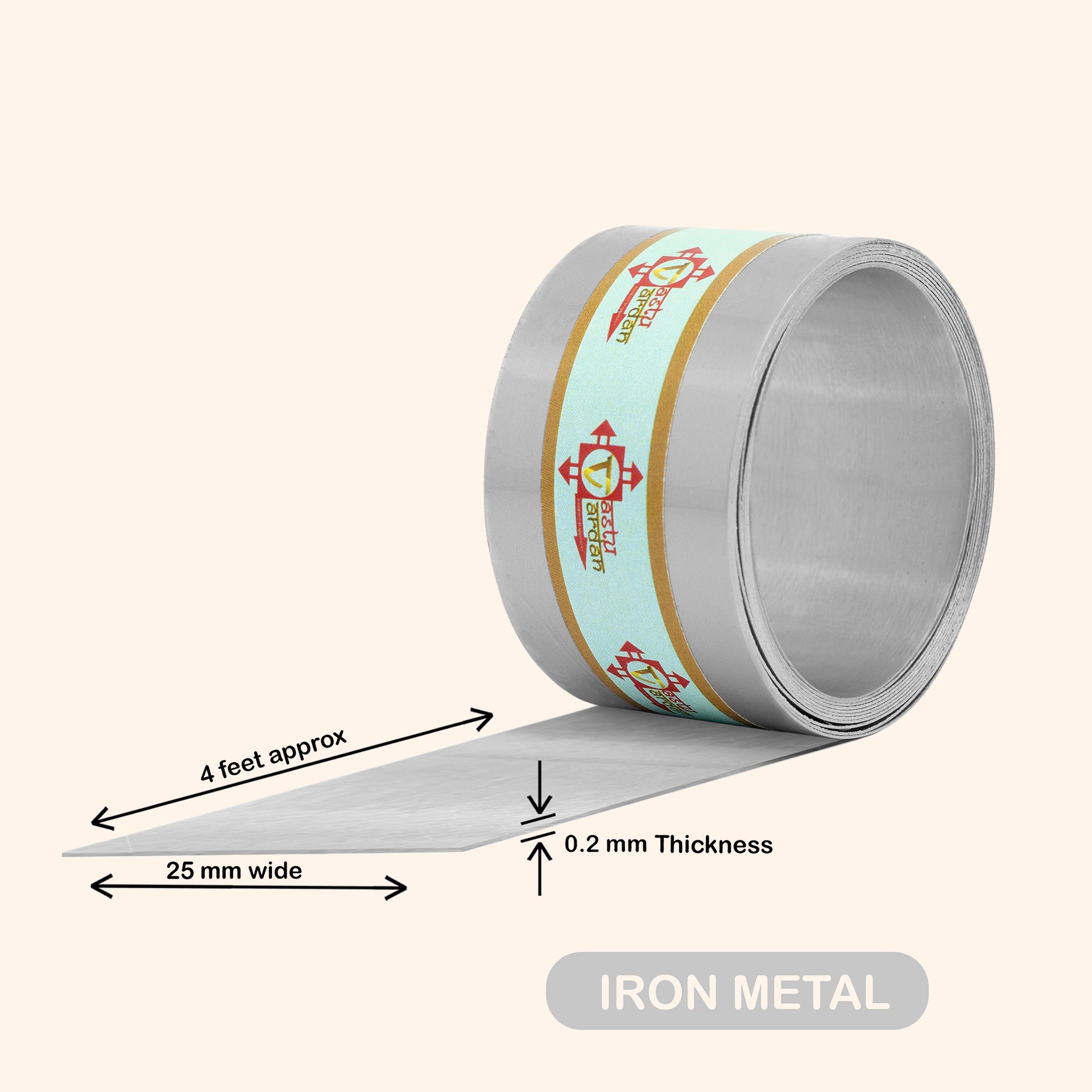 My Vastu Tool 4 FEET 1 INCH IRON STRIP