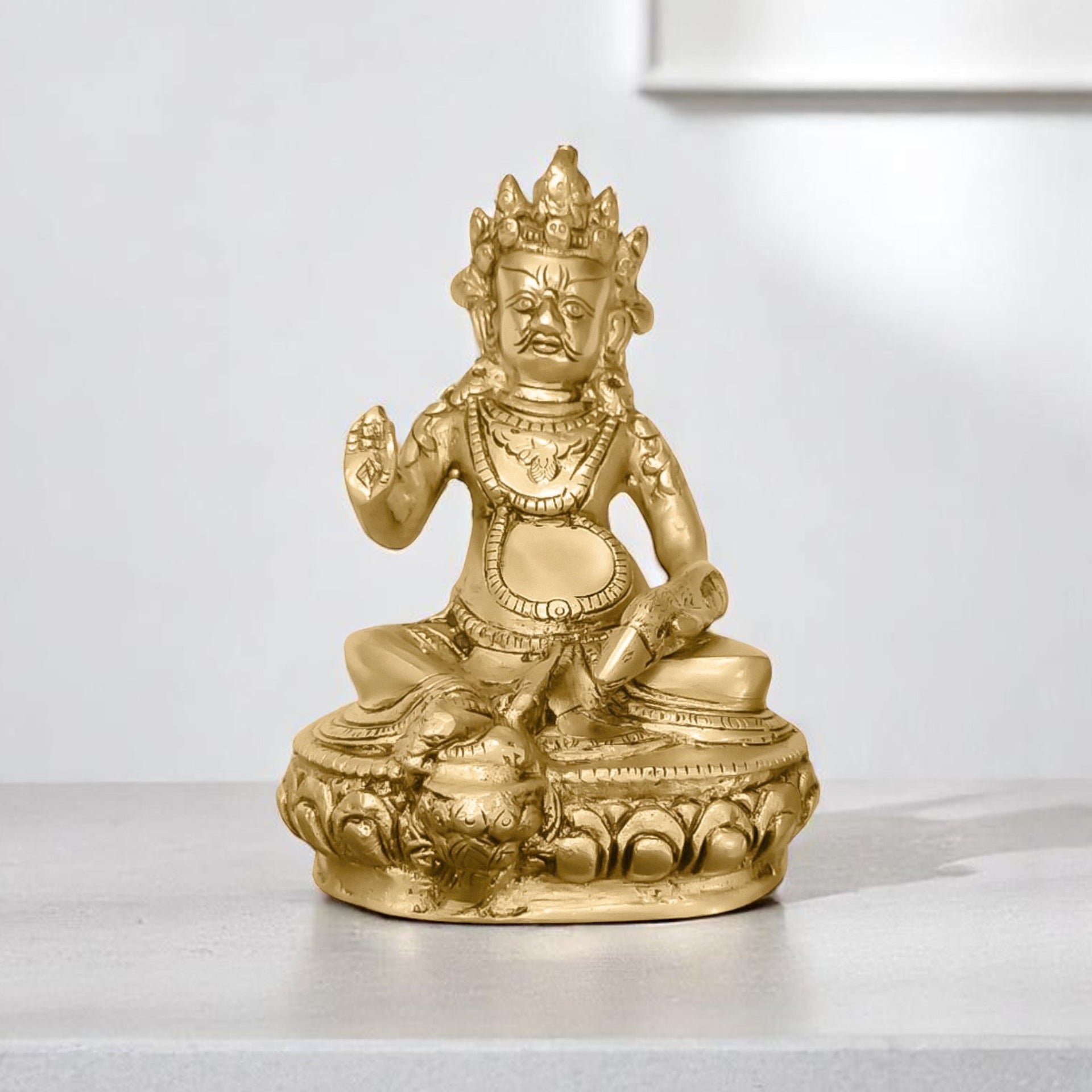 My Vastu Tool BRASS KUBER JI 7 INCH (APPROX) - Image 4