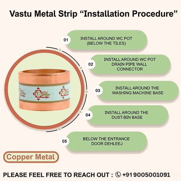 My Vastu Tool 4 FEET 1 INCH COPPER STRIP - Image 4