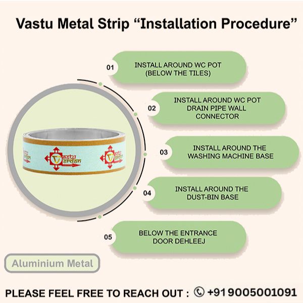 My Vastu Tool 4 FEET 0.5 INCH ALUMINIUM STRIP - Image 4