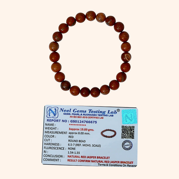 My Vastu Tool RED JASPER BRACELET - Image 3