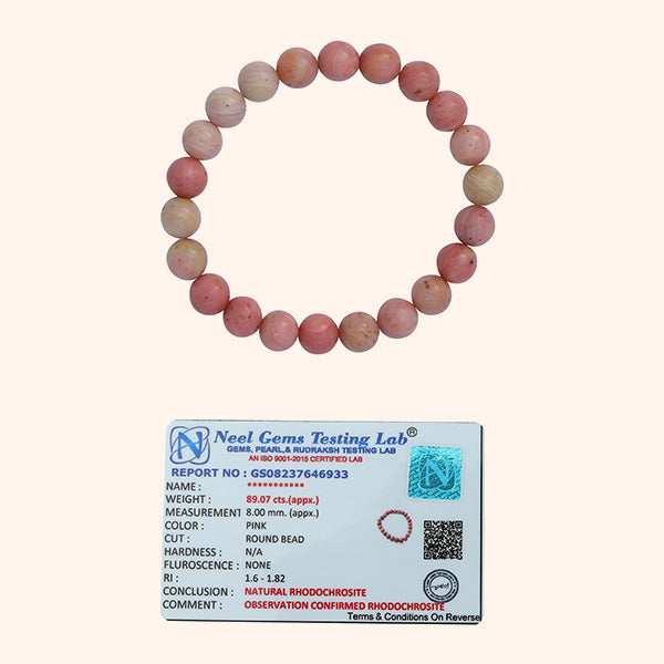 My Vastu Tool RHODOCHROSITE BRACELET - Image 3