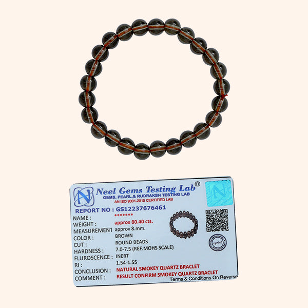 My Vastu Tool SMOKY QUARTZ BRACELET - Image 3