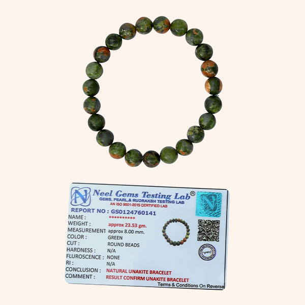 My Vastu Tool UNAKITE BRACELET - Image 3