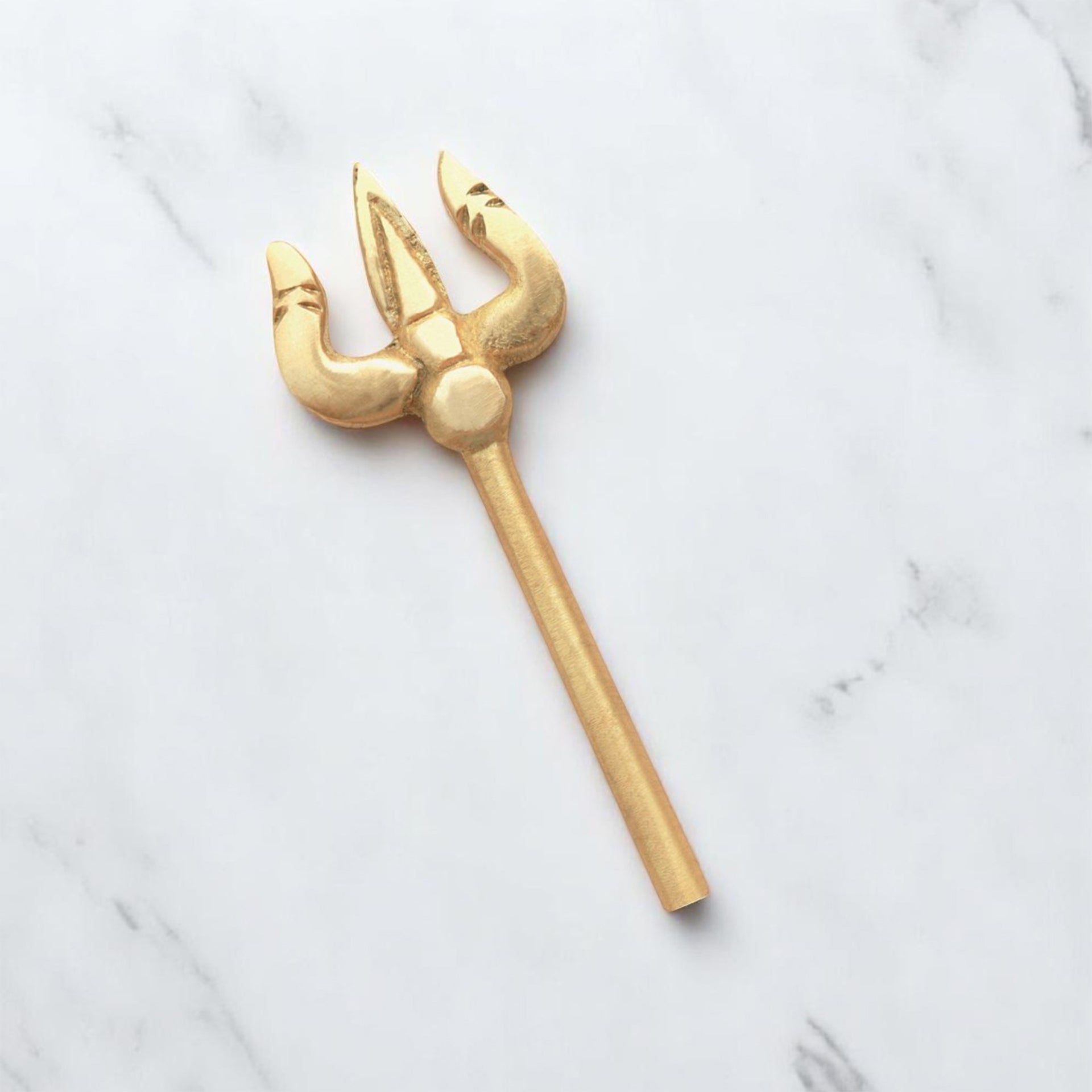 My Vastu Tool BRASS TRISHUL STATUE PACK OF 3 - Image 4