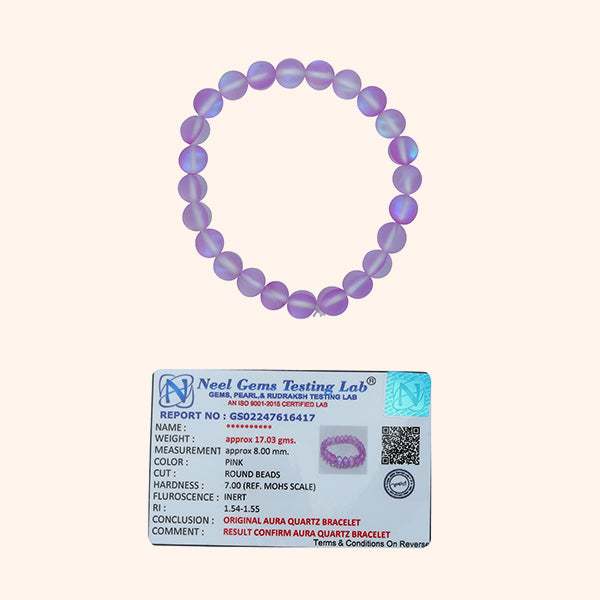 My Vastu Tool AURA QUARTZ PURPLE BRACELET - Image 3